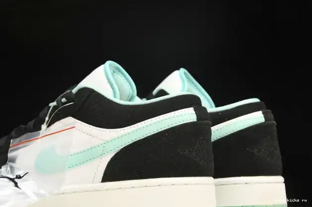 Cheap Air Jordan CQ9828-131 1 Low Green Island 0516